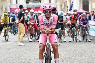 Isaac Del Toro a repris quelques secondes à Juan Ayuso lors de la 12e étape du Giro KEYSTONE/EPA/LUCA ZENNARO